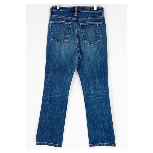 Alexa Chung for AG Sabine High Rise Straight Leg Jeans 28 Blue - Picture 3 of 6